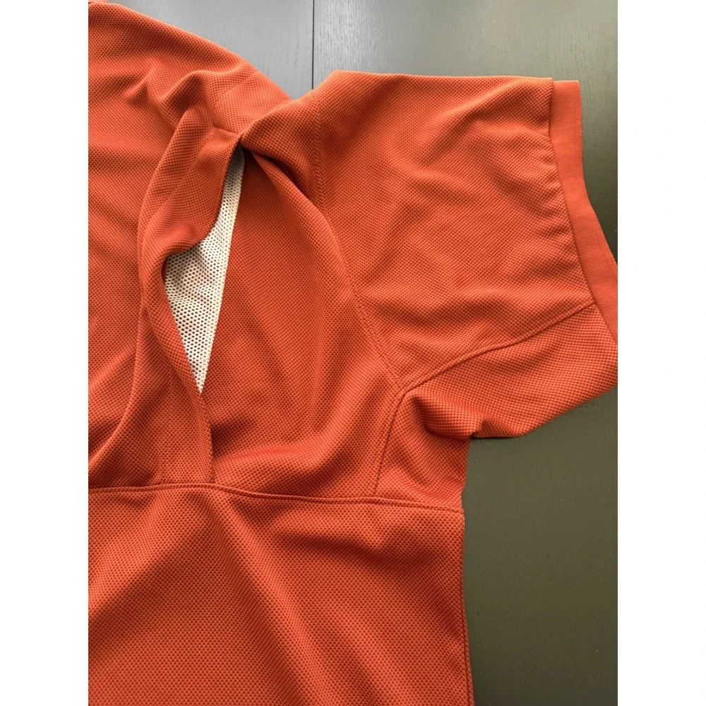 Columbia PFG Fishing Shirt Mens 4X Burnt Orange Vented Outdoor Polo
